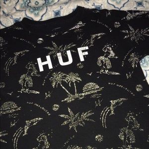 HUF super cool hidden pattern t shirt